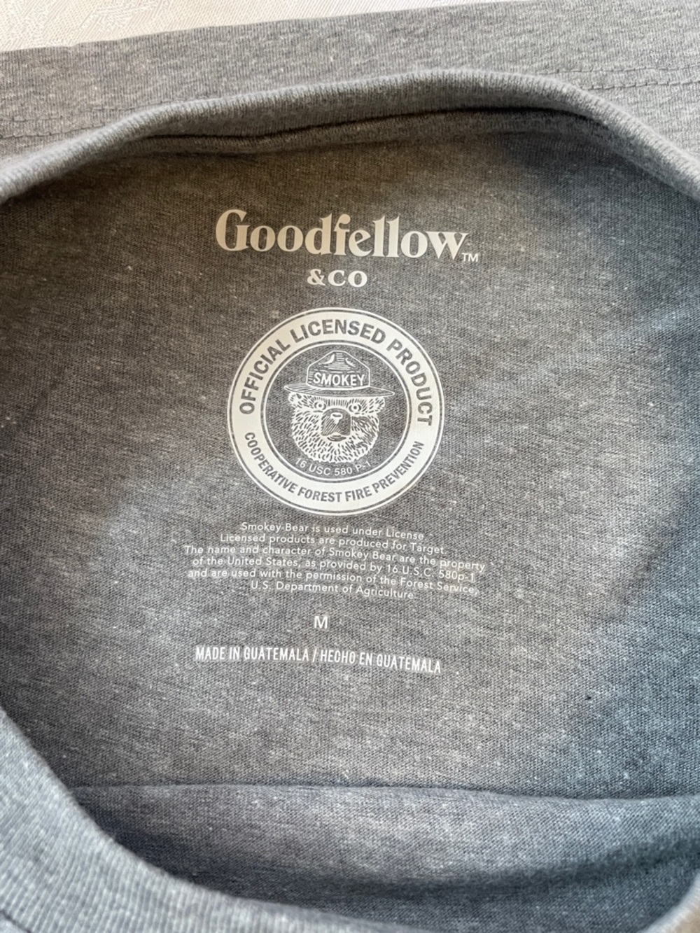 NWT Unisex Goodfellow & Co. short sleeve shirt. Size Medium - Picture 5 of 6